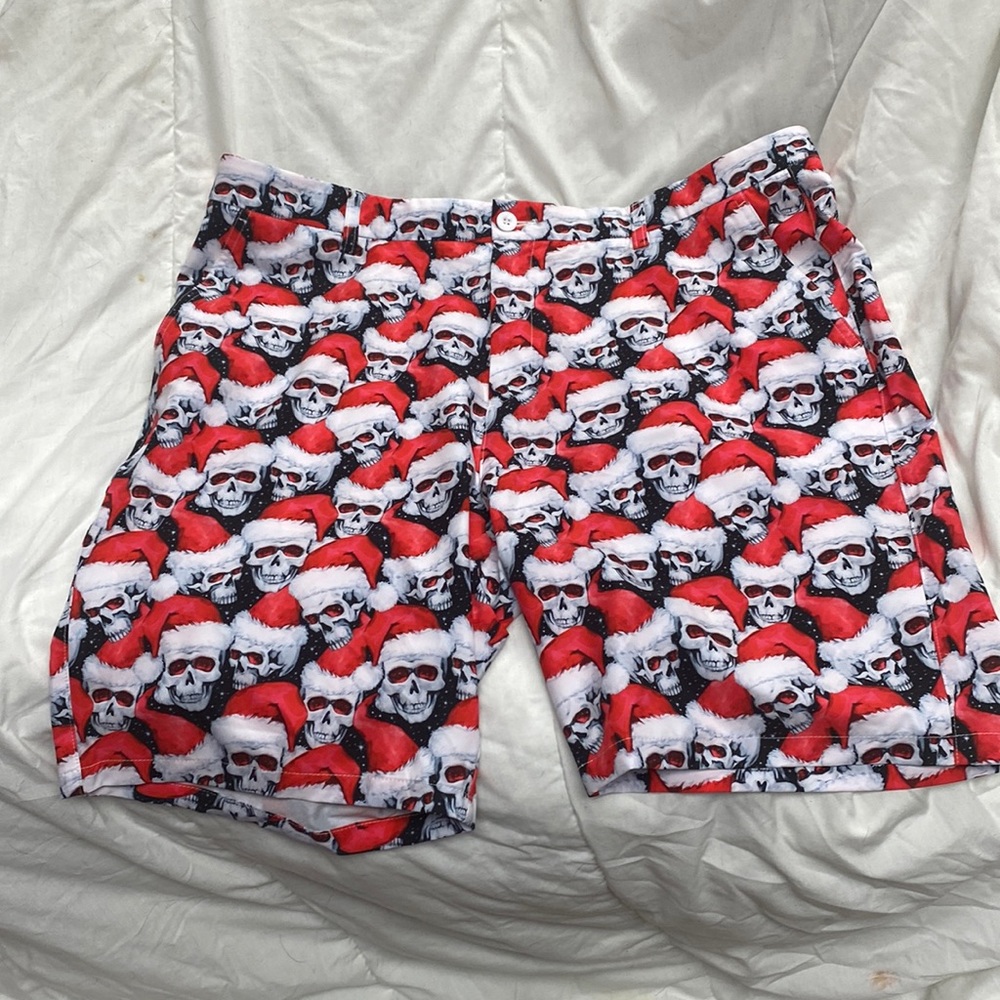 Polyester and spandex Golf shorts